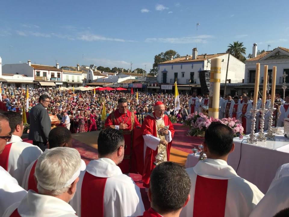 Arzobispo de Madrid en el Rocío 2018